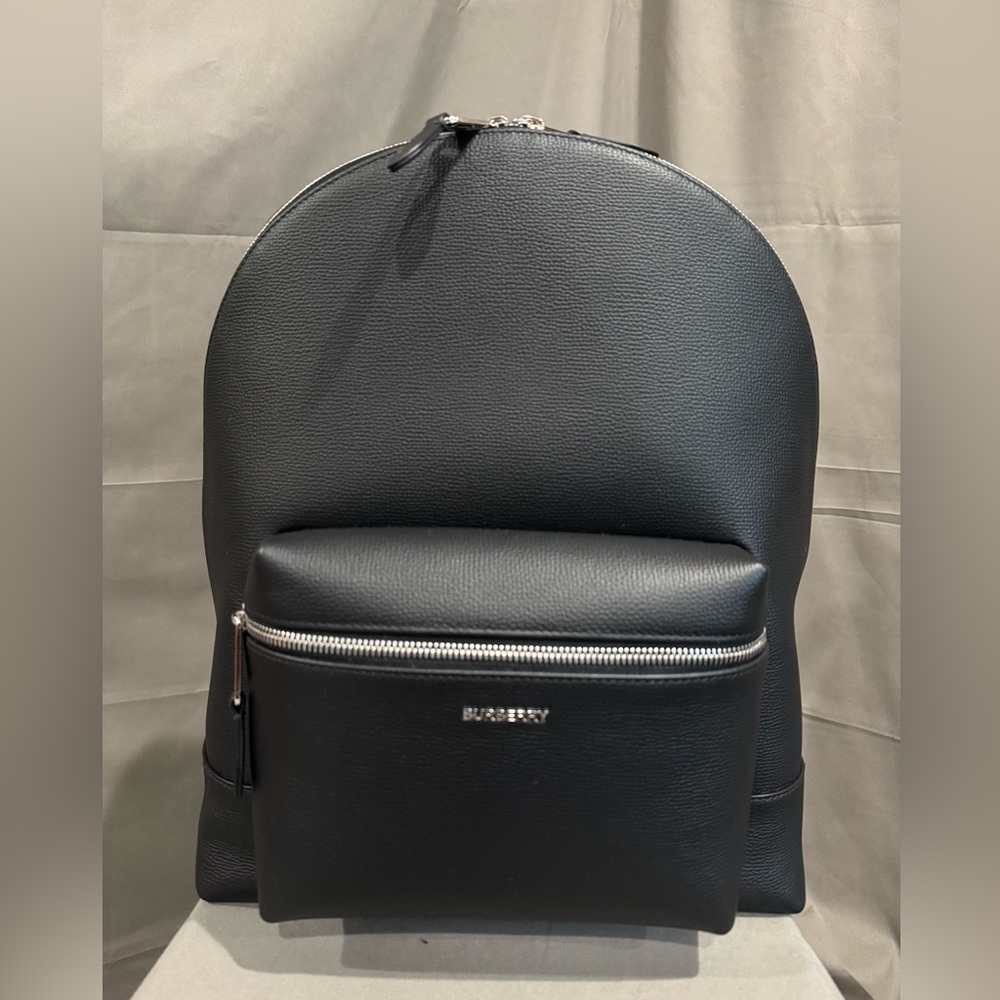SOLD Burberry Black Modern/Jeff ALL Leather Backpack NWT $1950